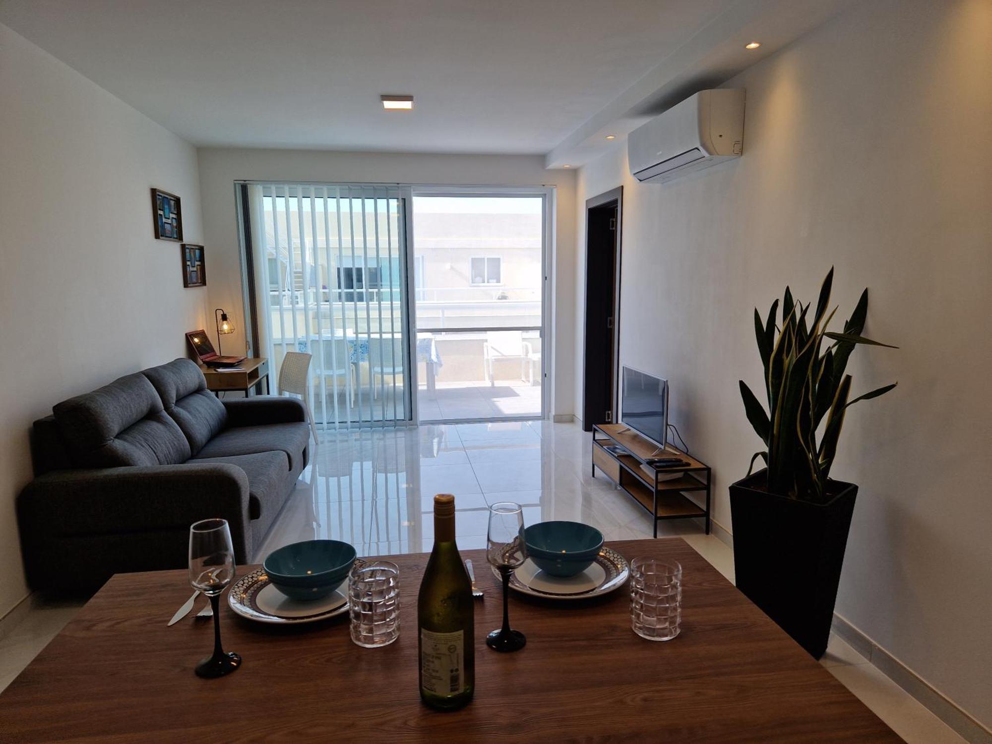 Sea View New Penthouse Terrace & Garage Parking 公寓 *