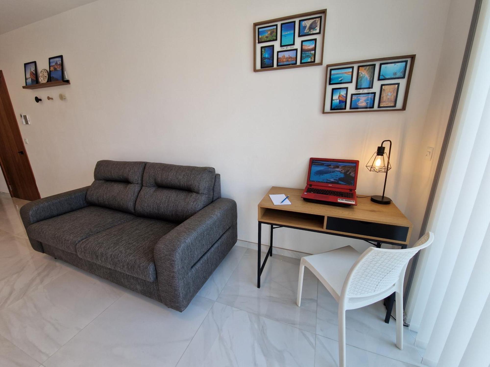 Sea View New Penthouse Terrace & Garage Parking San Pawl il-Baħar